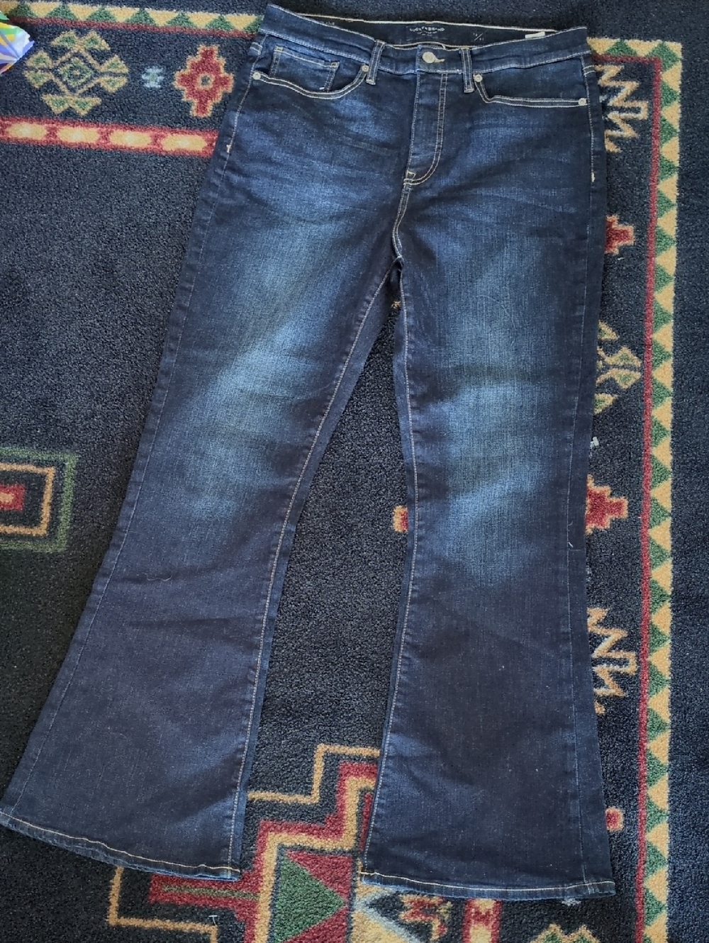 Lucky Brand Indigo Blue High-Rise Jeans